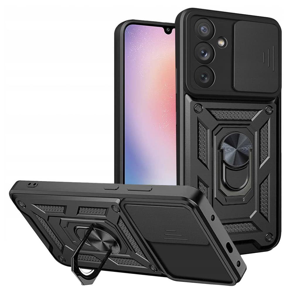 Techsuit – řada CamShield – Samsung Galaxy A24 – černá - náhled 1