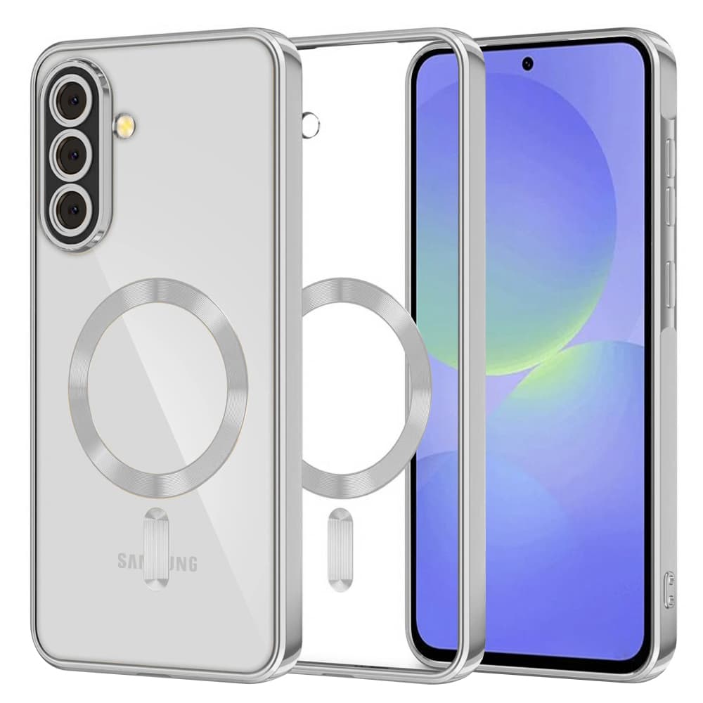 Techsuit - Luxury Crystal MagSafe - Samsung Galaxy A36 5G / A56 5G - stříbrná - náhled 1