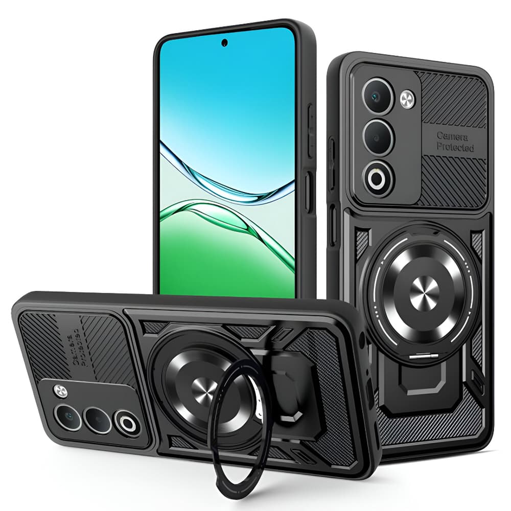 Techsuit – RuggedCam – Oppo A5 4G / A5 5G – černá - náhled 1