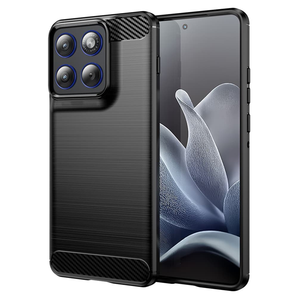 Techsuit - Carbon Silicone - Motorola Edge 70 - černá - náhled 1
