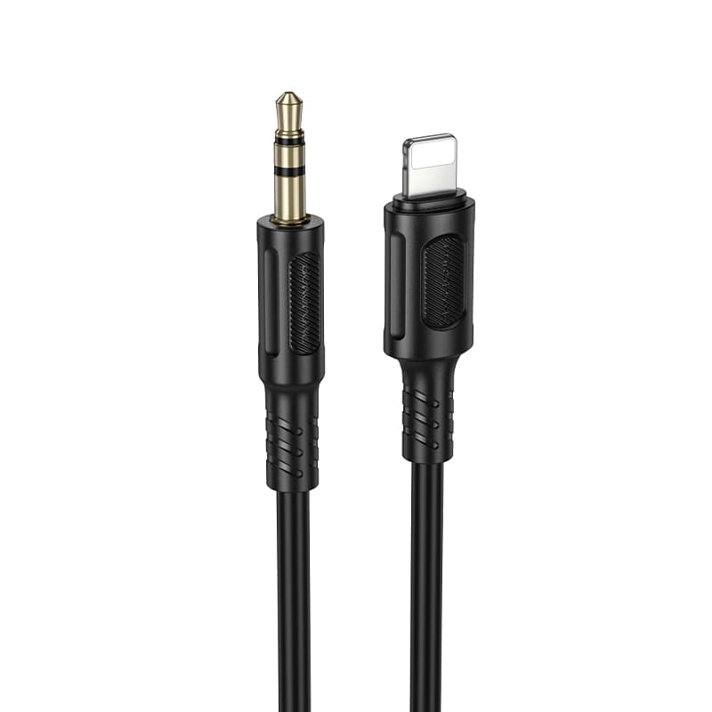Borofone kabel AUX BL25 Nice - Lightning na jack 3,5mm - 1 metr černý - náhled 1