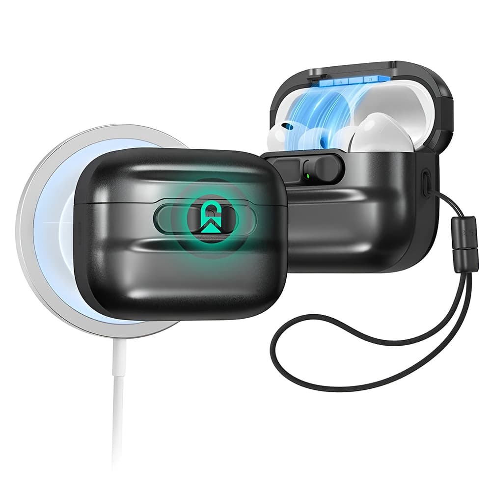 ESR – Pulse Magnetic FlickLock – Apple AirPods Pro 3 – černá - náhled 1