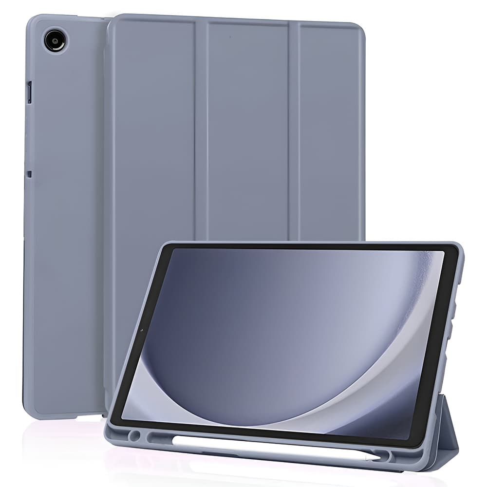 Techsuit - Flex Trifold (s držákem na tužku) - Samsung Galaxy Tab A11 / A9 - fialový - náhled 1