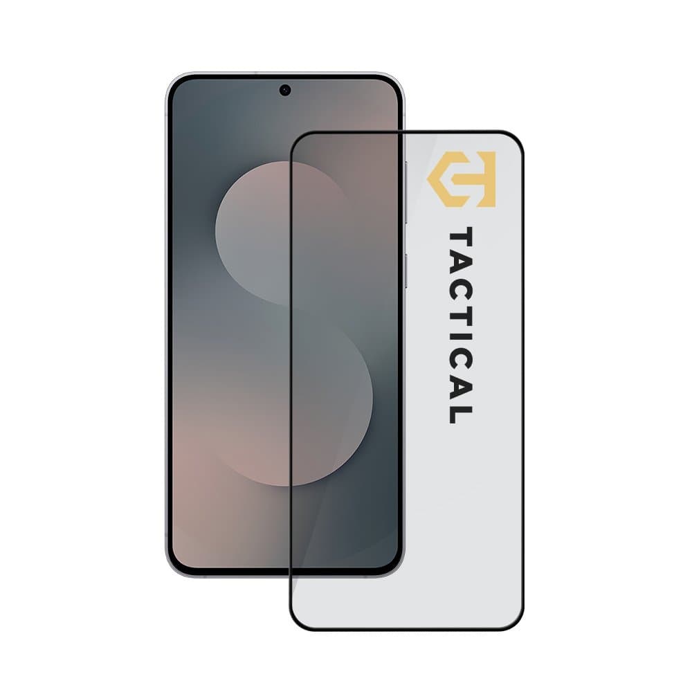 Tvrzené sklo Tactical Glass Shield 5D pro Samsung Galaxy S25 FE Black - náhled 1