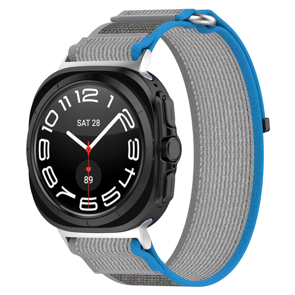 Techsuit - řemínek k hodinkám (W054) - Samsung Galaxy Watch Ultra 47mm / Watch Ultra 2 - modrá / šedá - náhled 1