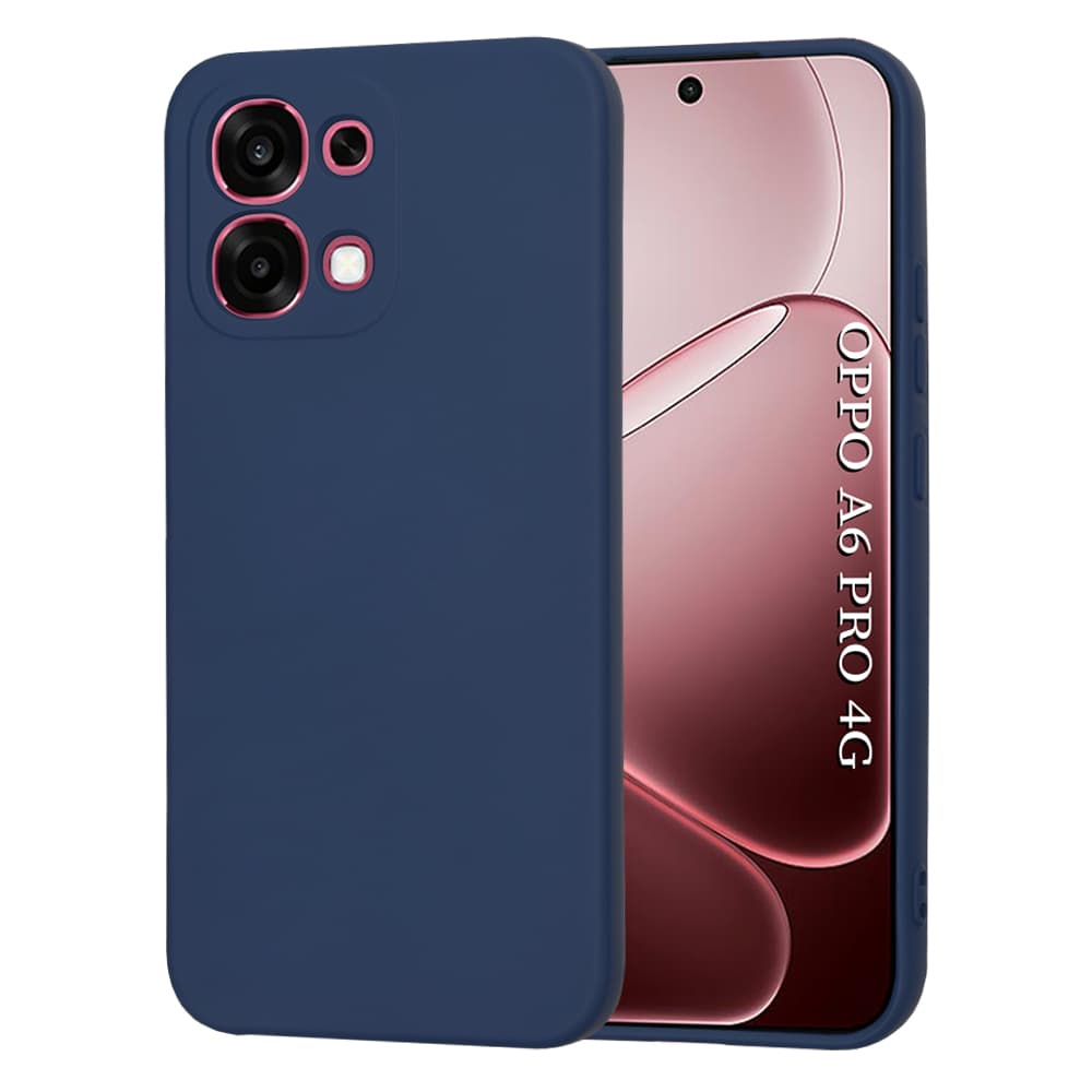 Techsuit - SoftFlex - Oppo A6 Pro 4G / A6 Pro 5G - tmavě modrá - náhled 1