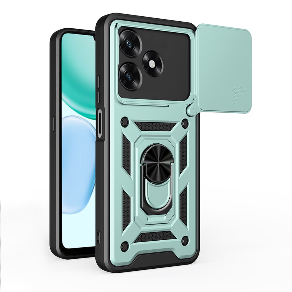 Techsuit – řada CamShield – Honor X5c Plus – zelená - náhled 1