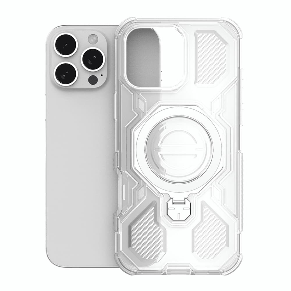 Techsuit – Carbon Shield PRO – Xiaomi 15T – bílý průhledný