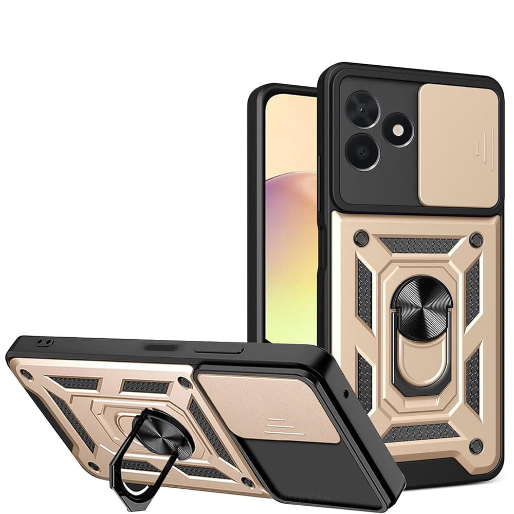 Techsuit – řada CamShield – Motorola Moto G06 – zlatá