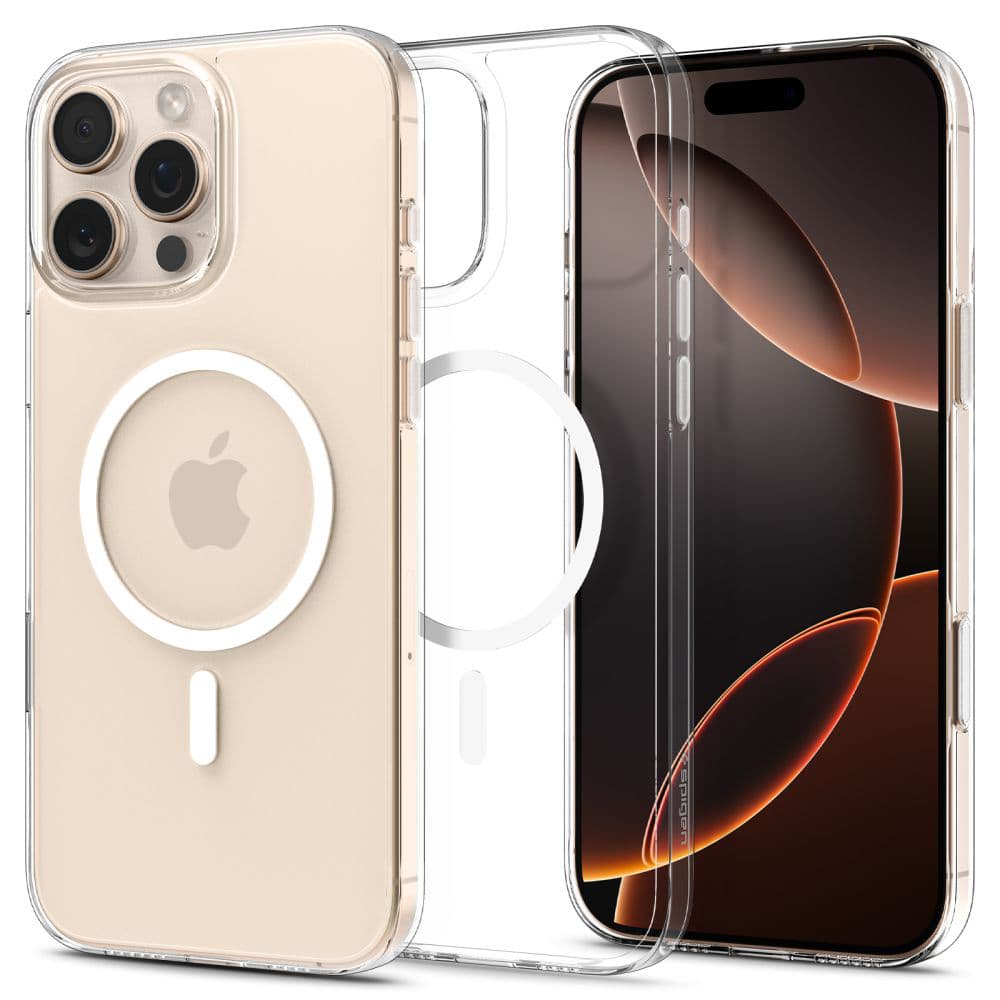 Spigen - Thin Fit MagSafe - iPhone 16 Pro - průhledný / bílý - náhled 1