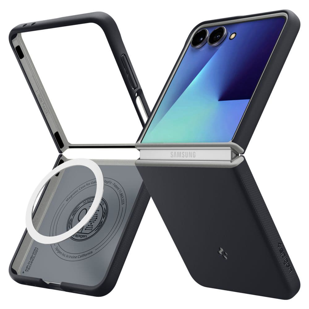 Spigen – Caseology Nano Pop MagSafe – Samsung Galaxy Z Flip7 – Black Sesame - náhled 1