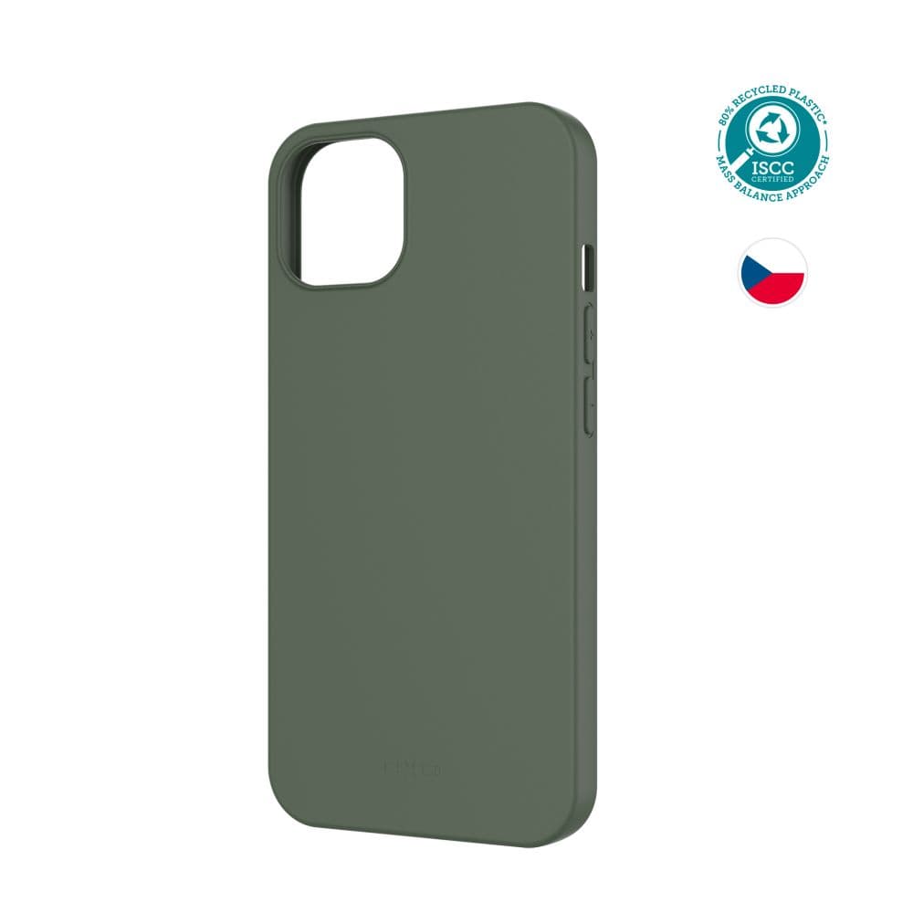 TPU gelový kryt FIXED ReStory pro Apple iPhone 13, zelený - náhled 1