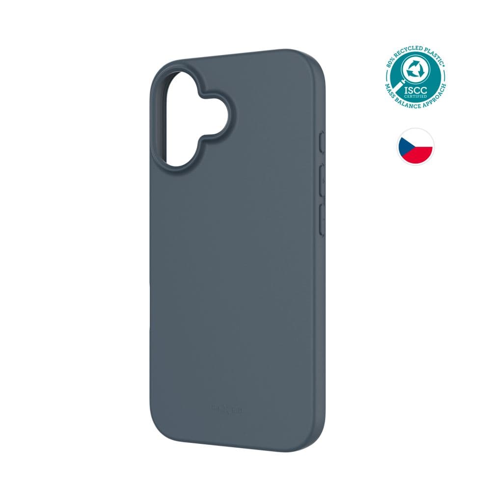 TPU gelový kryt FIXED ReStory pro Apple iPhone 16, modrý - náhled 1