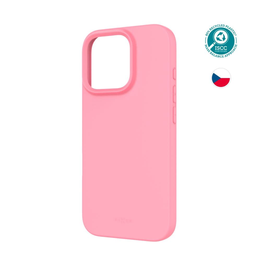 TPU gelový kryt FIXED ReStory pro Apple iPhone 16 Pro, růžový - náhled 1