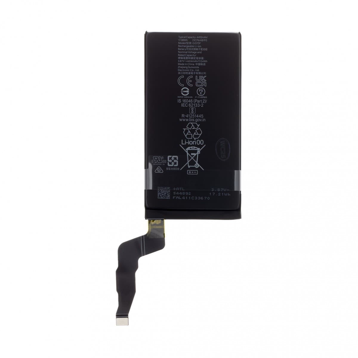 Baterie G07DF Google Pixel 8a 4492mAh Li-Pol (Service Pack)