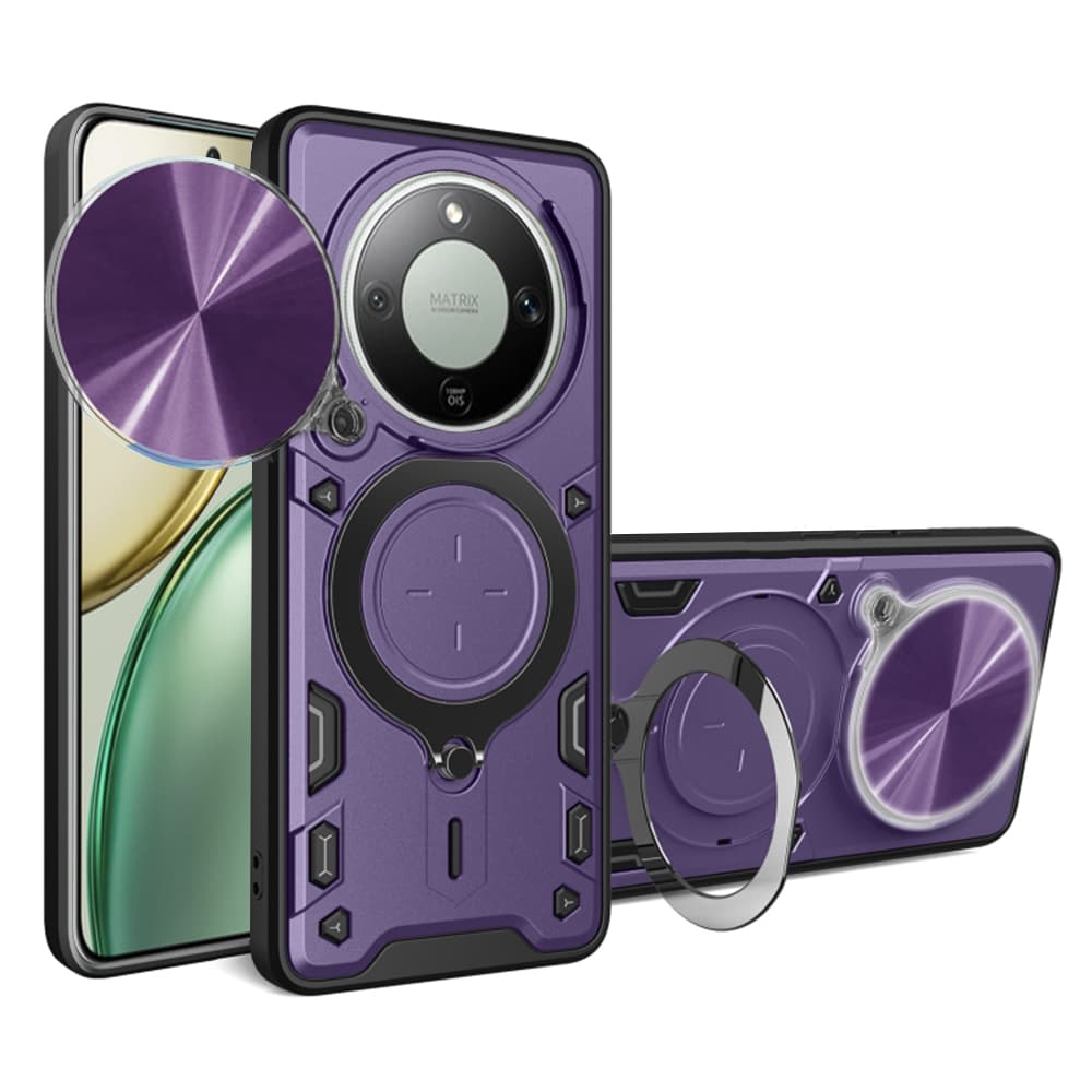 Techsuit CamGuard Pro Honor Magic8 Lite – fialová - náhled 1