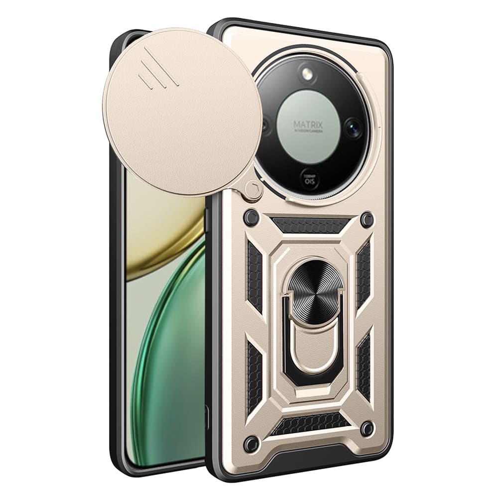 Techsuit – řada CamShield – Honor Magic8 Lite – zlatá - náhled 1