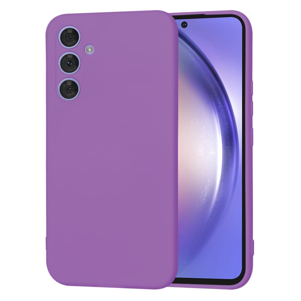 Techsuit SoftFlex pro Samsung Galaxy A54 – fialový - náhled 1
