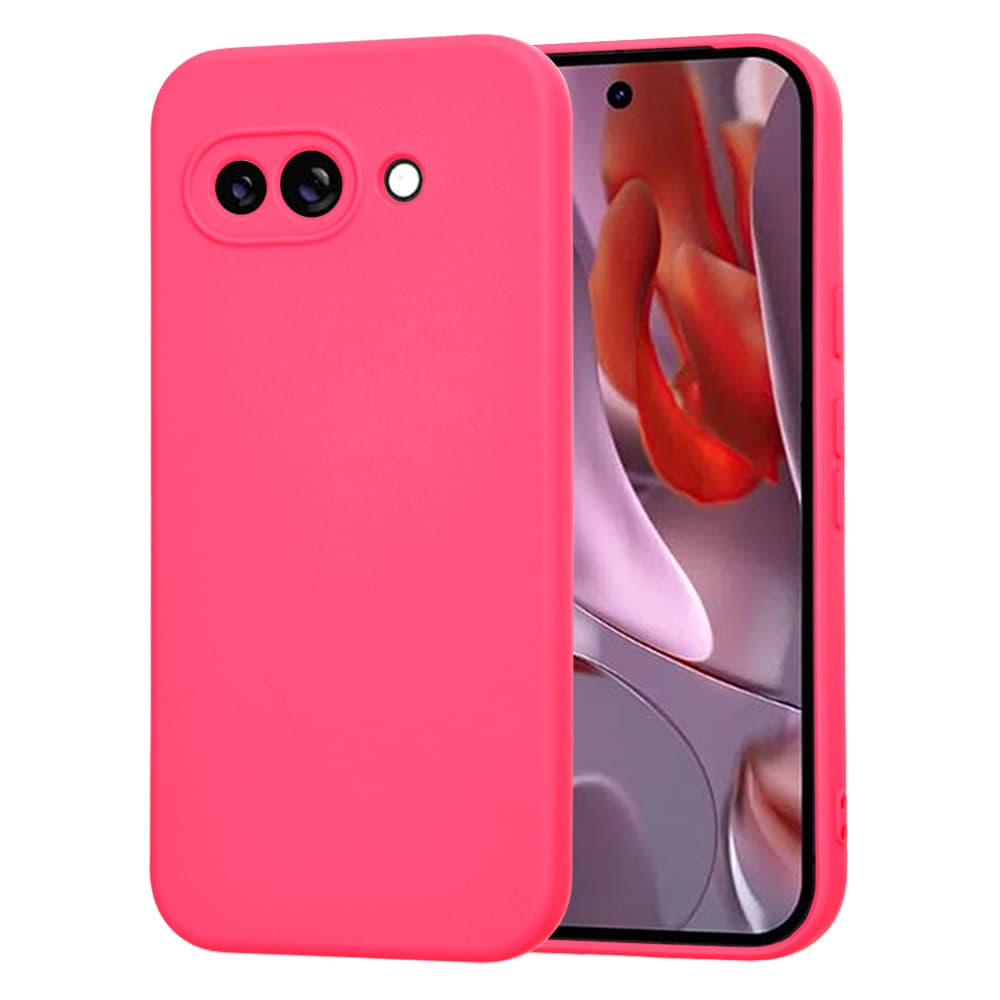Techsuit SoftFlex pro Google Pixel 9a – sytě růžová - náhled 1