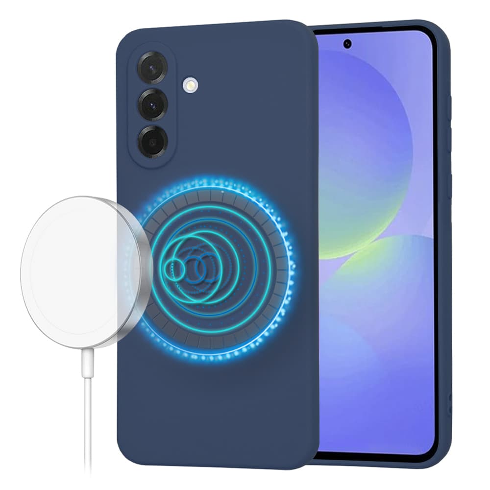 Techsuit - SoftFlex MagSafe - Samsung Galaxy A36 5G - námořnická modrá - náhled 1