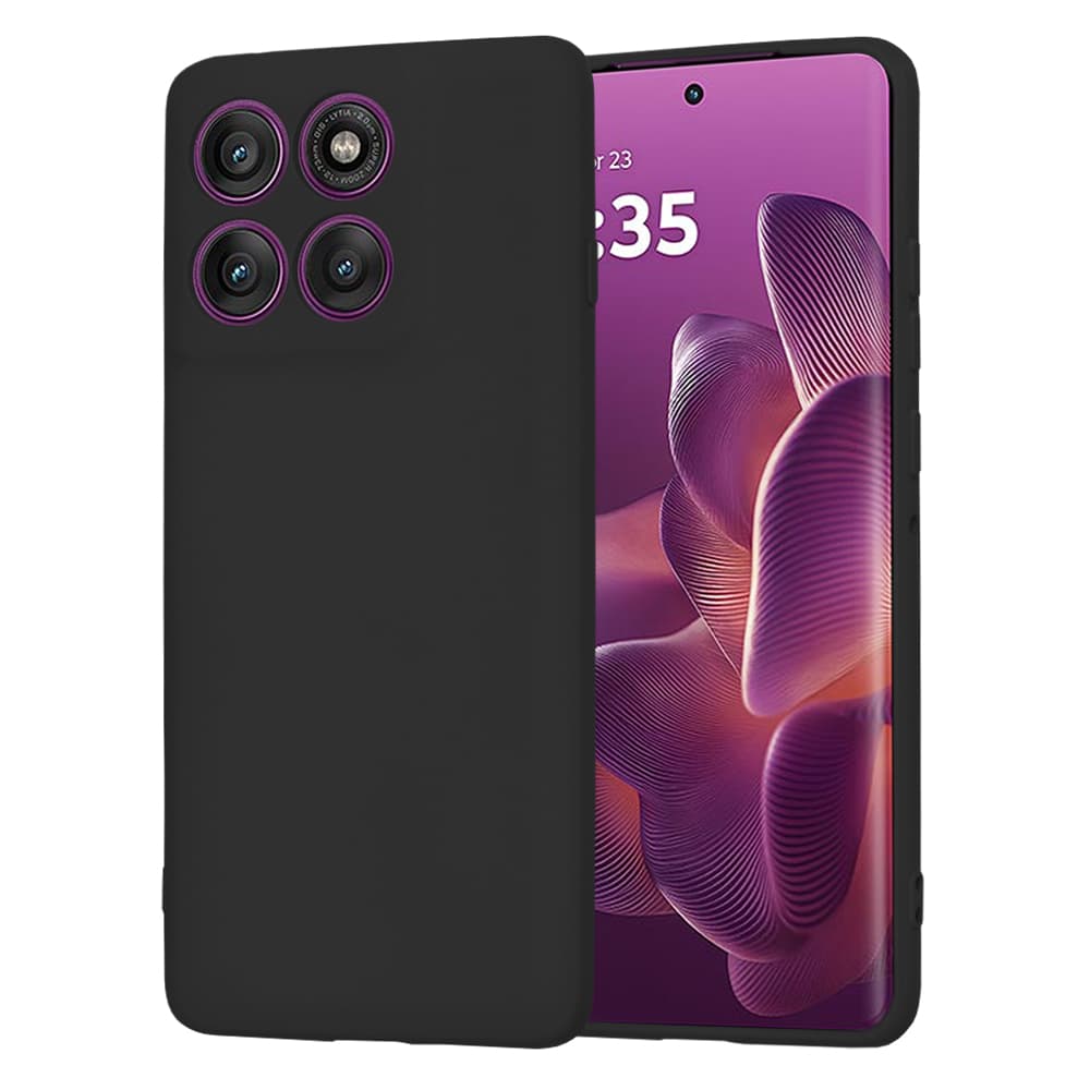 Techsuit SoftFlex pro Motorola Edge 60 Pro – černý - náhled 1