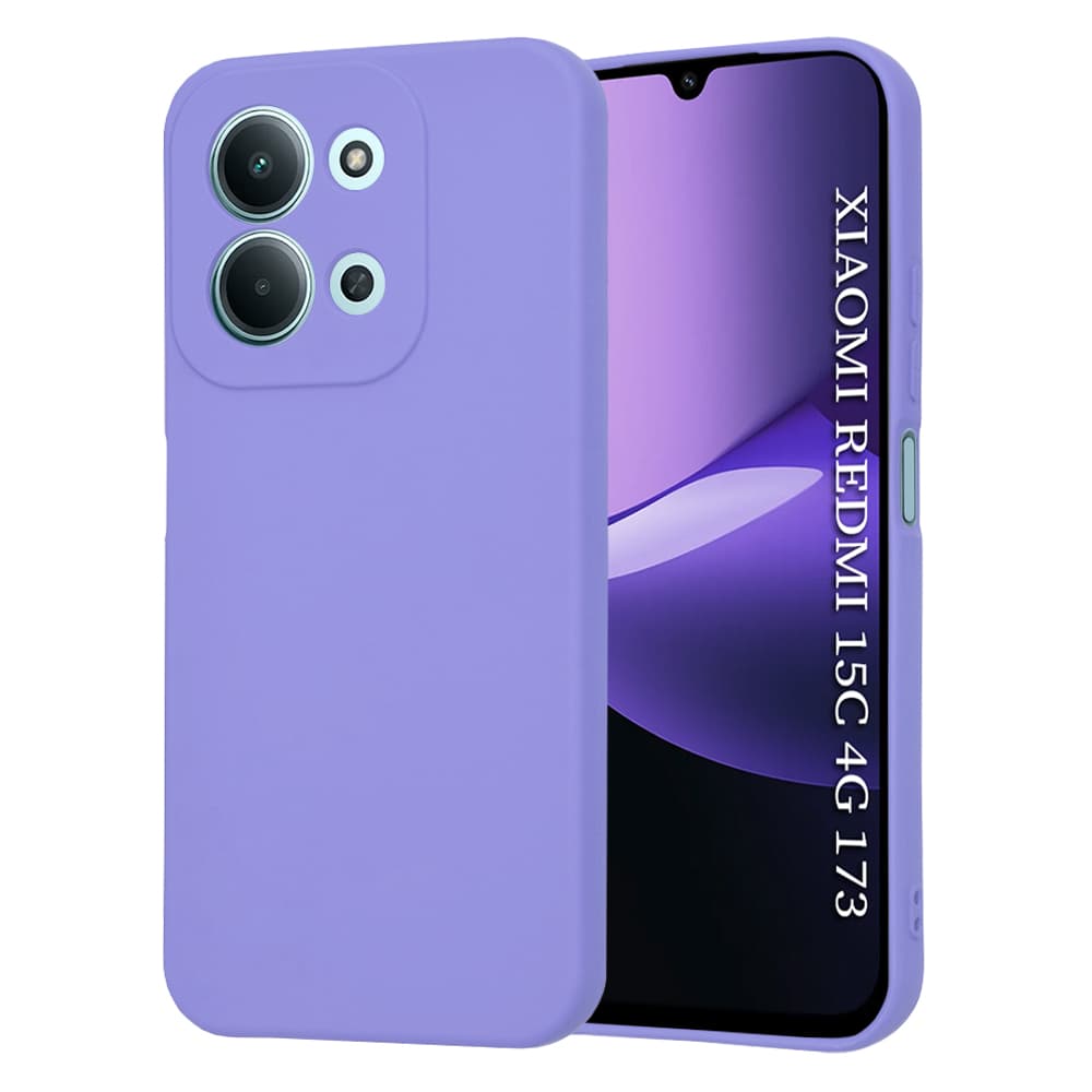 Techsuit SoftFlex Xiaomi Redmi 15C 4G / Redmi 15C 5G světle fialový - náhled 1