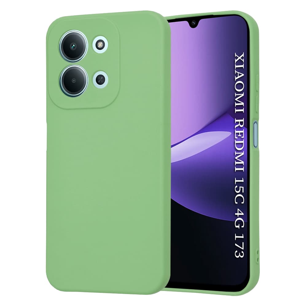Techsuit SoftFlex Xiaomi Redmi 15C 4G / Redmi 15C 5G – mátově zelená - náhled 1
