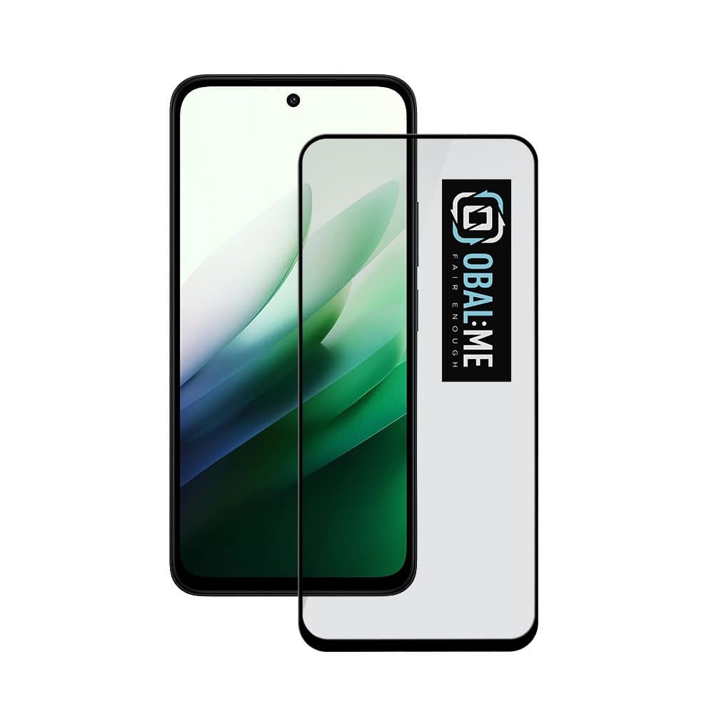 Tvrzené sklo OBAL:ME 5D pro Xiaomi Redmi 15 4G/5G Black - náhled 1