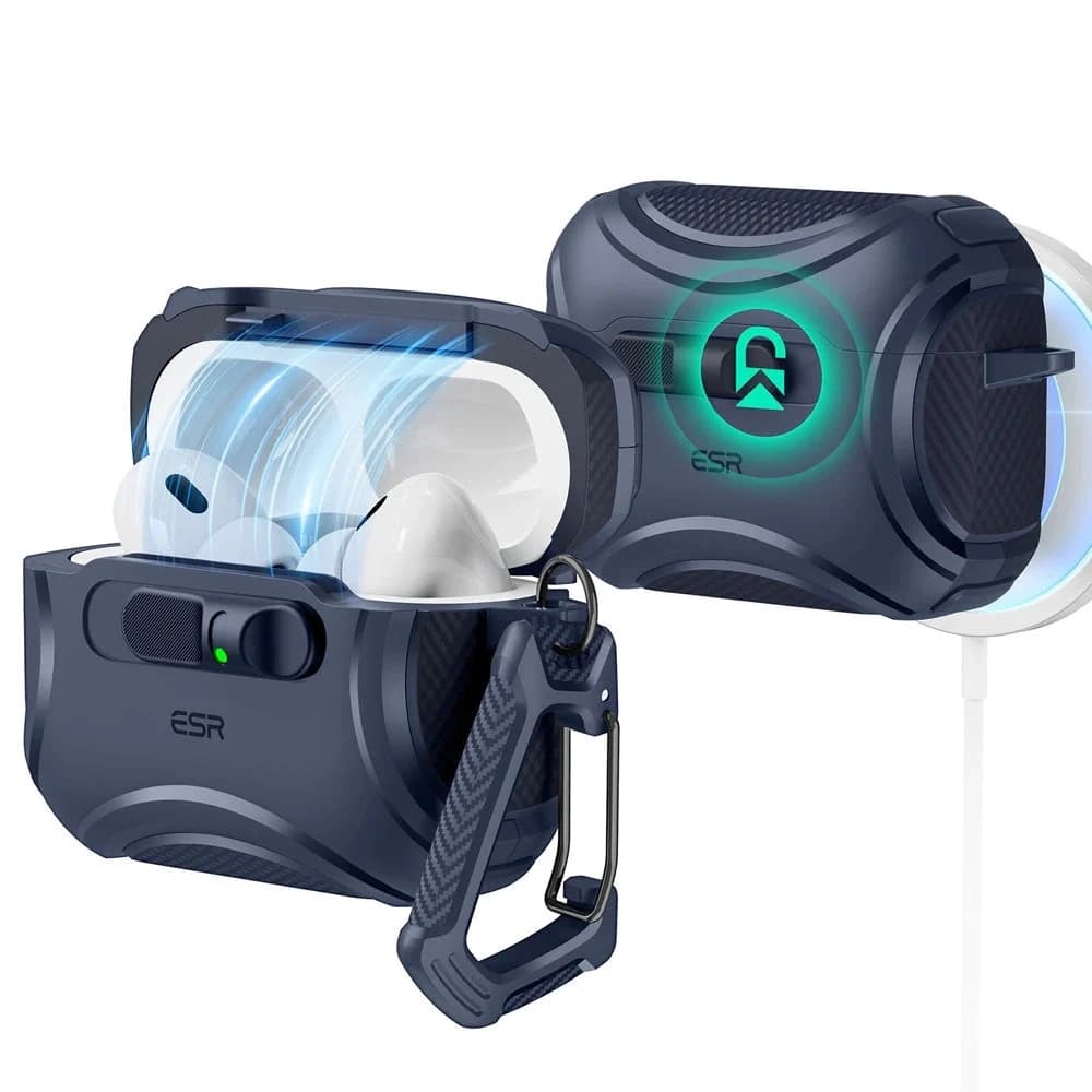 ESR - Cyber FlickLock HaloLock - Apple AirPods Pro 3 - modrá - náhled 1