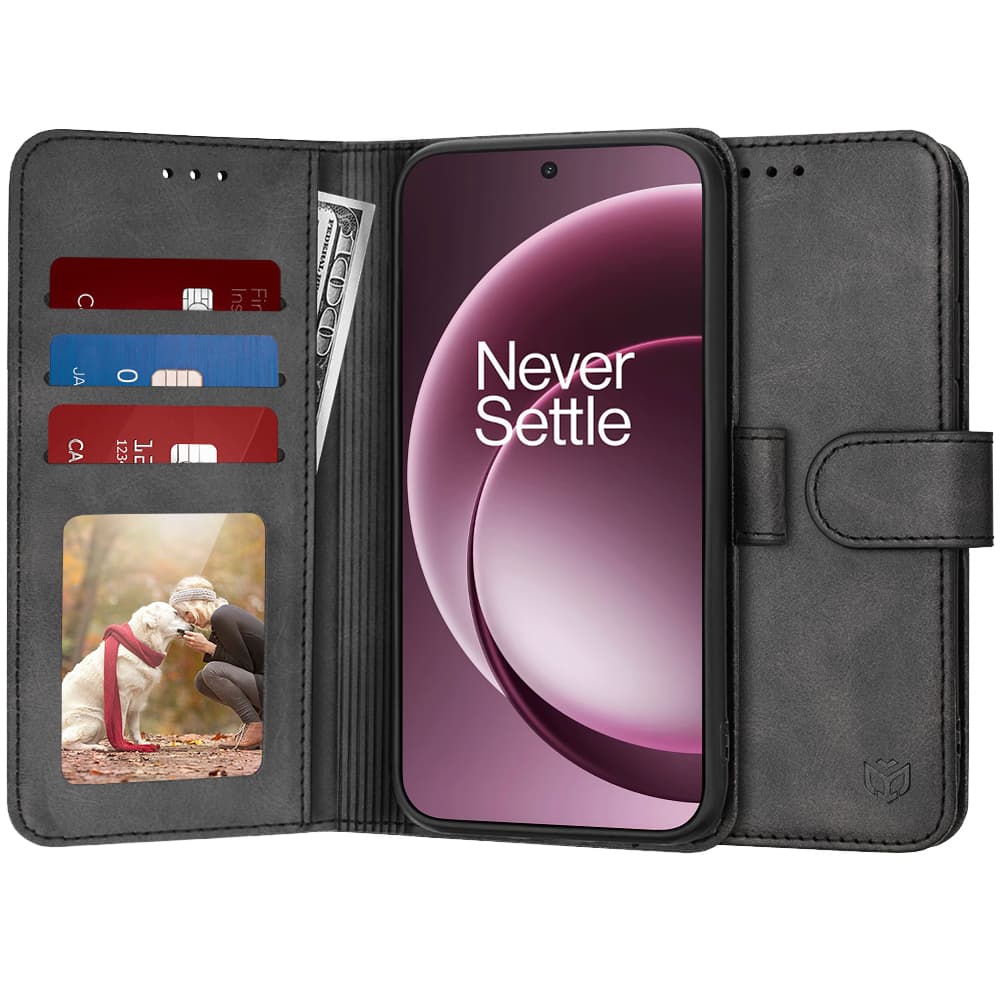Techsuit – pouzdro diary book – OnePlus 15 – černé - náhled 1