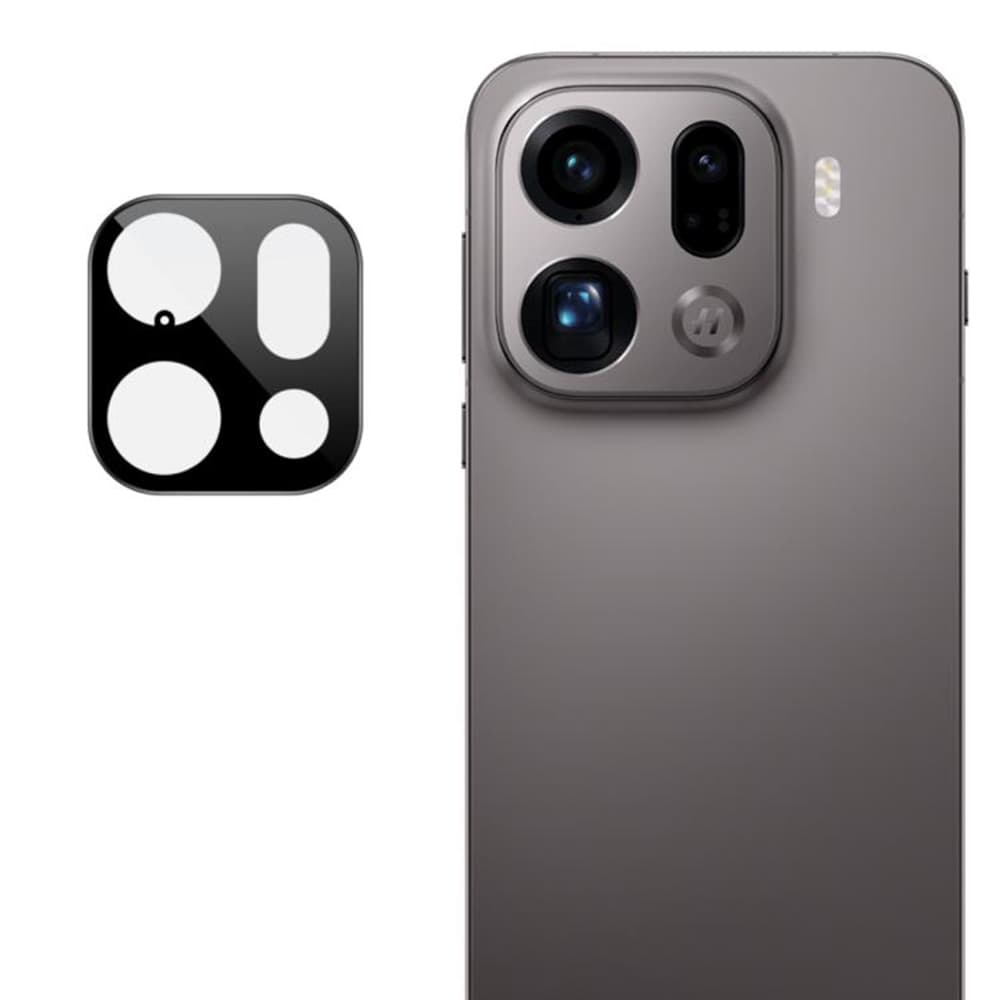 Techsuit – celosklo fotoaparátu – Oppo Find X9 Pro – černé - náhled 1