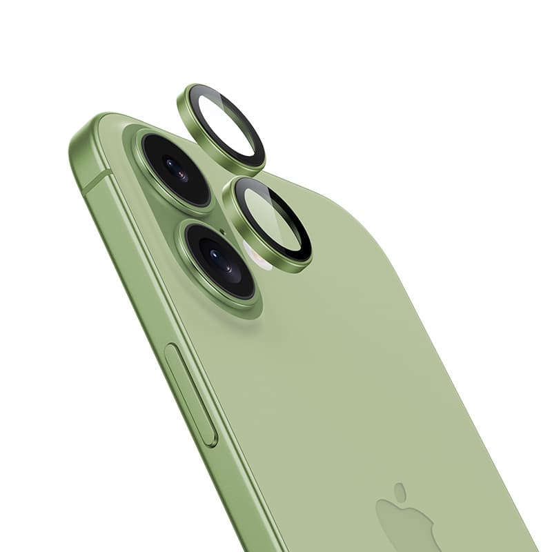 Ochranné tvrzené sklo Benks DR Sapphire na objektiv fotoaparátu pro iPhone 17 zelené - náhled 1