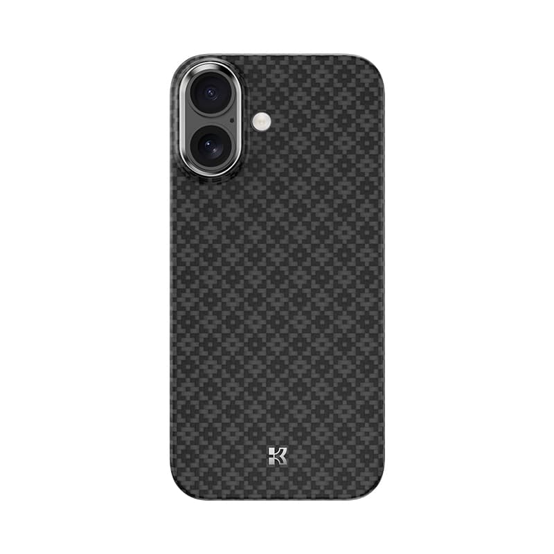 Magnetické pouzdro Benks s kovovým rámem Armor Air Grid Kevlar 600D (B067) pro iPhone 17 černé - náhled 1