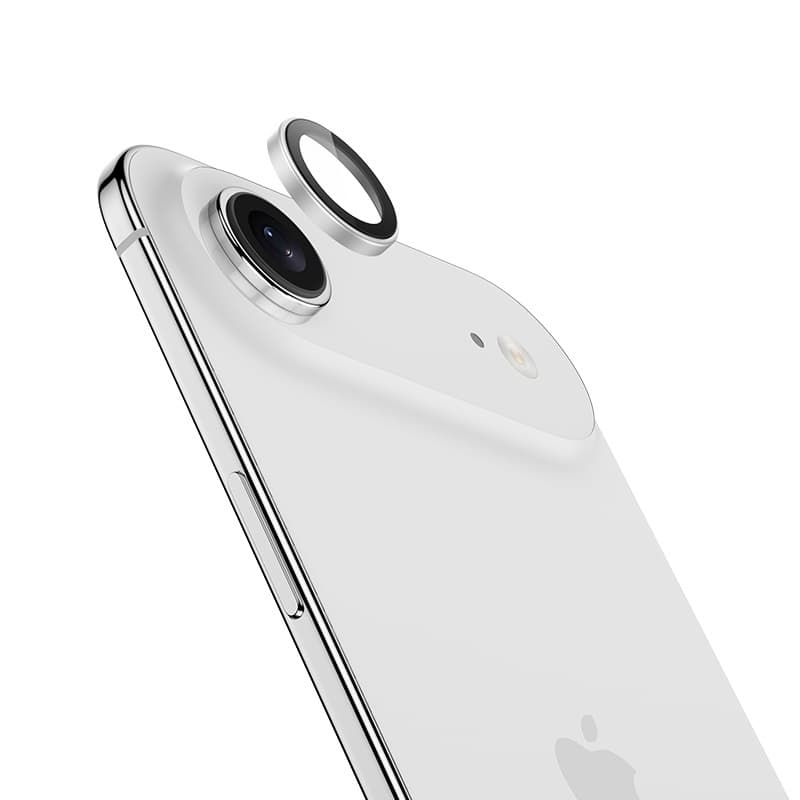Tvrzené safírové sklo na fotoaparát Benks pro iPhone Air stříbrné - náhled 1
