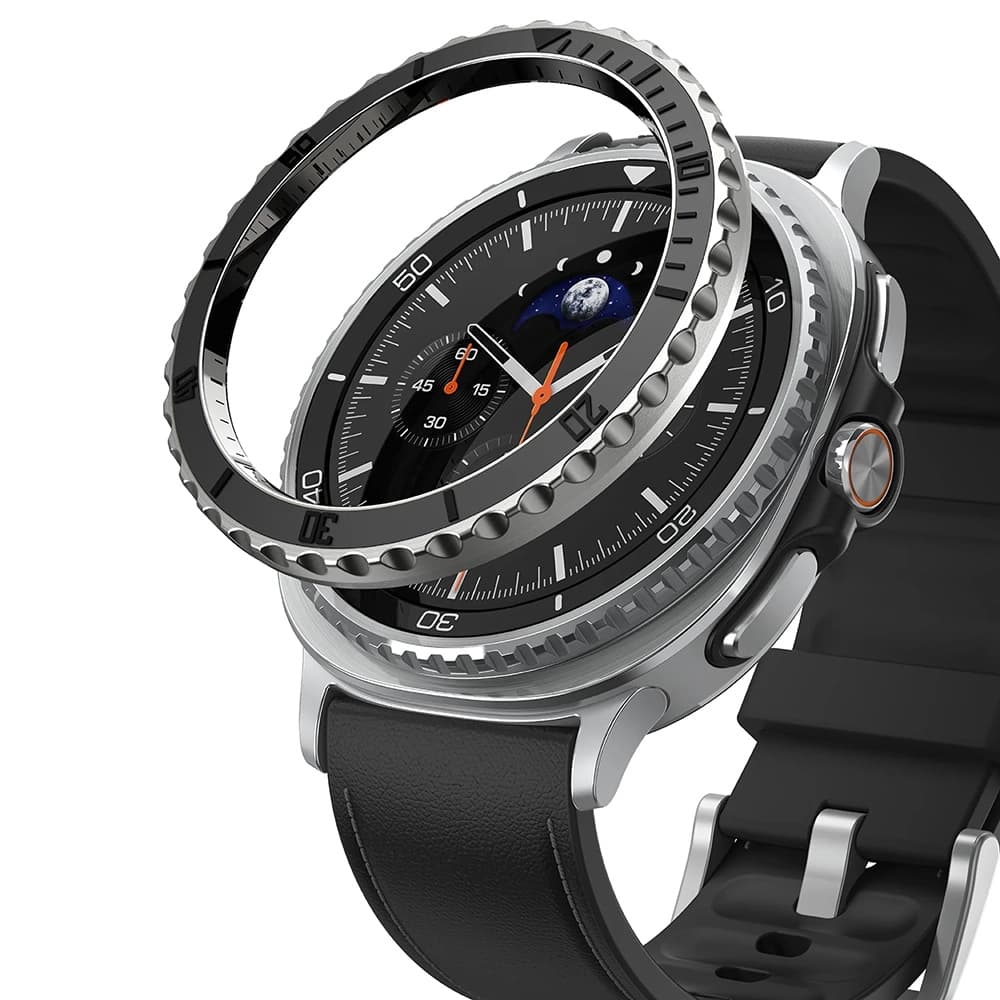 Ringke - prémiový styling lunety - Samsung Galaxy Watch8 Classic - černá (GW8C-46-96) - náhled 1
