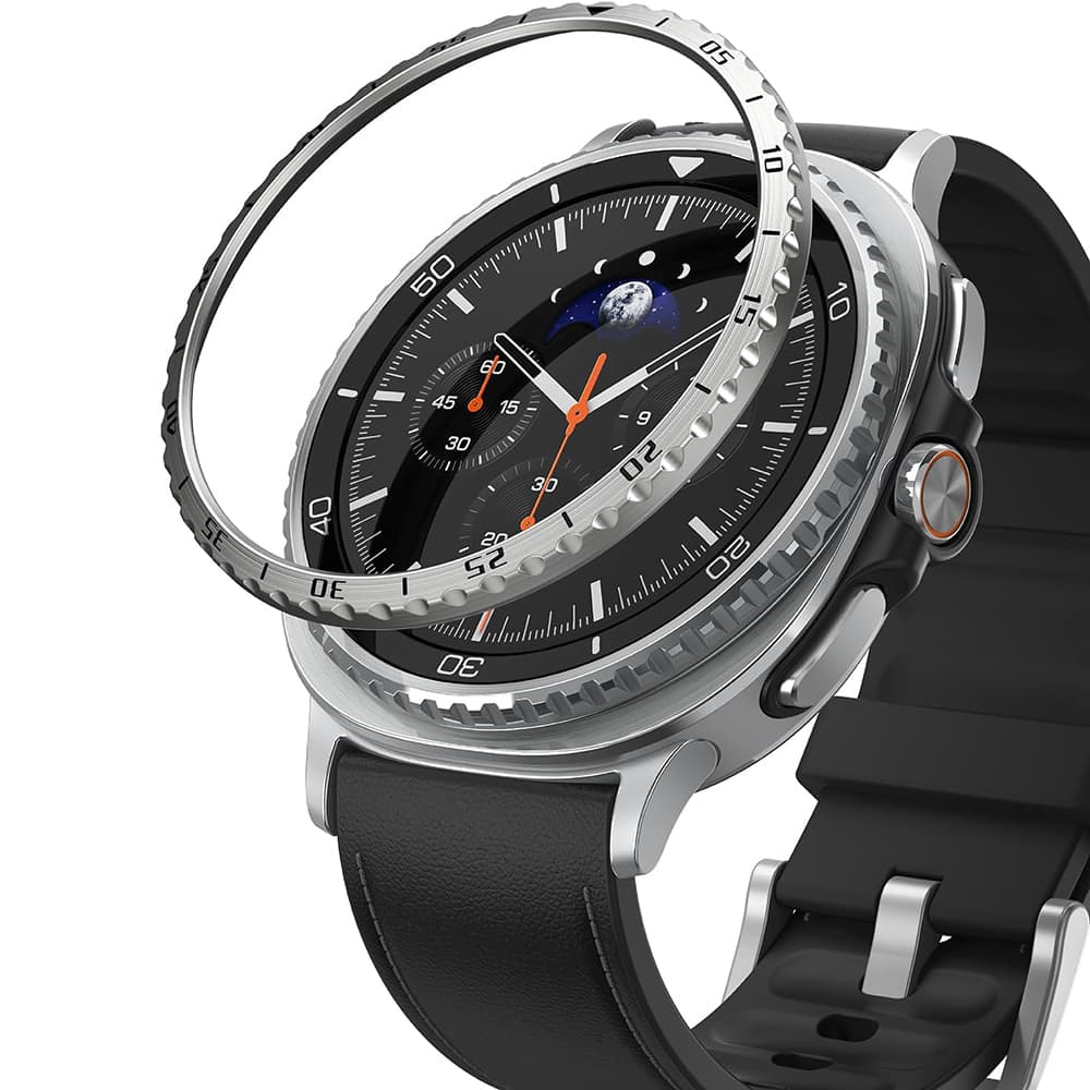 Ringke - vnitřní rámeček - Samsung Galaxy Watch8 Classic - stříbrná (GW8C-46-IN-01) - náhled 1