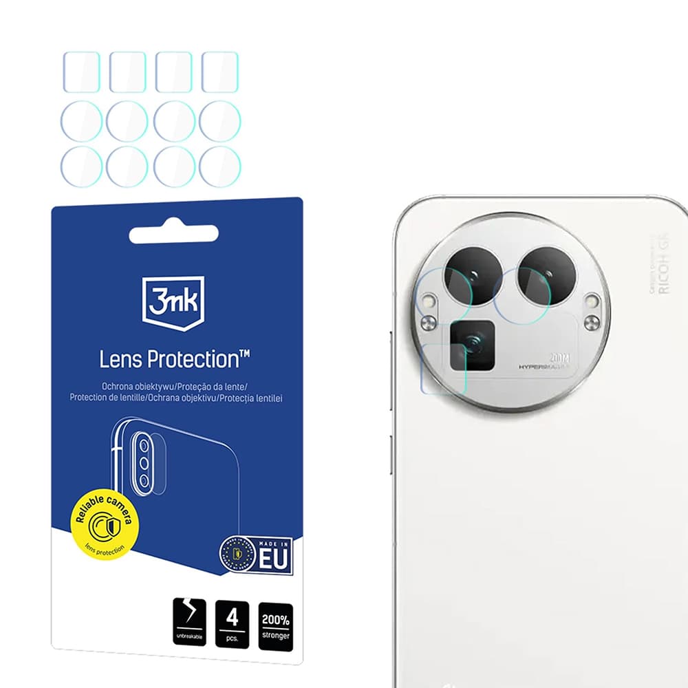3mk - ochrana objektivu (4 kusy) - Realme GT 8 Pro - průhledná - náhled 1