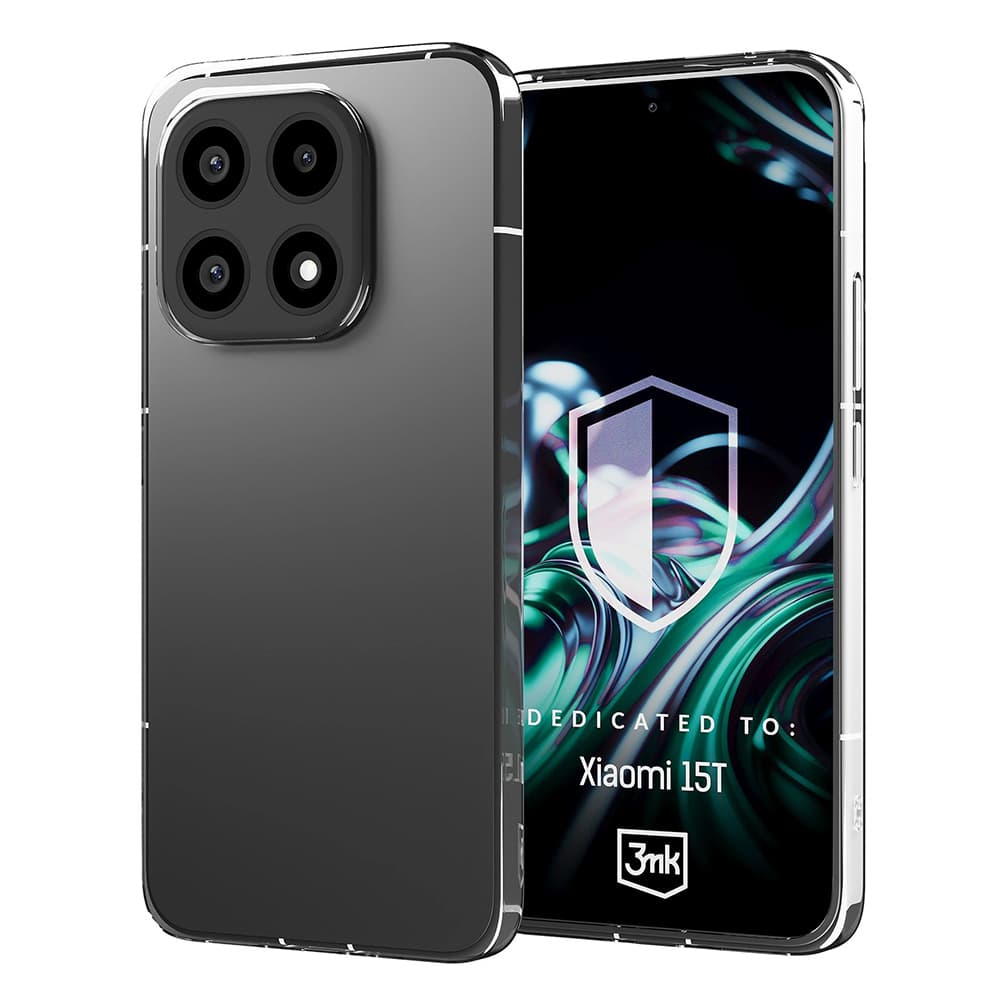 3mk – průhledné pouzdro – Xiaomi 15T – transparentní - náhled 1