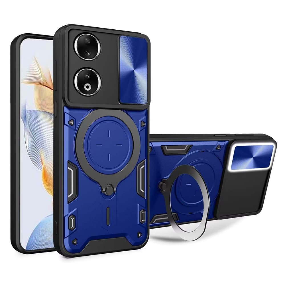 Techsuit - CamGuard Pro - Honor X7b / X7b 5G / 90 SMART - modrá - náhled 1