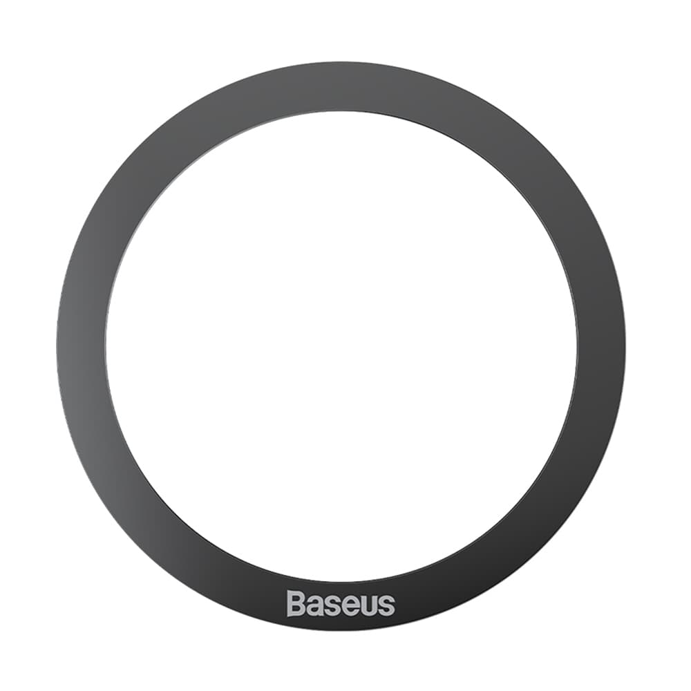 Baseus - (balení 2 ks) magnetický kroužek Metal Ring Series (PCCH000001) - univerzální kroužek na telefon pro Samsung, iPhone - černý - náhled 1