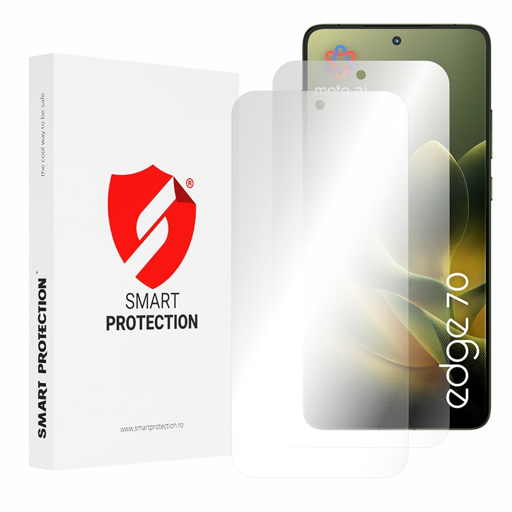 Smart Protection – Premium Classic (2 balení) – Motorola Edge 70 – Clear - náhled 1