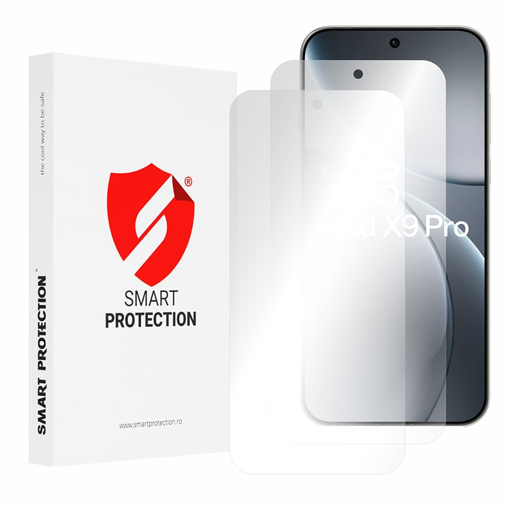 Chytrá ochrana – Premium Classic (2 balení) – Oppo Find X9 Pro – průhledná - náhled 1