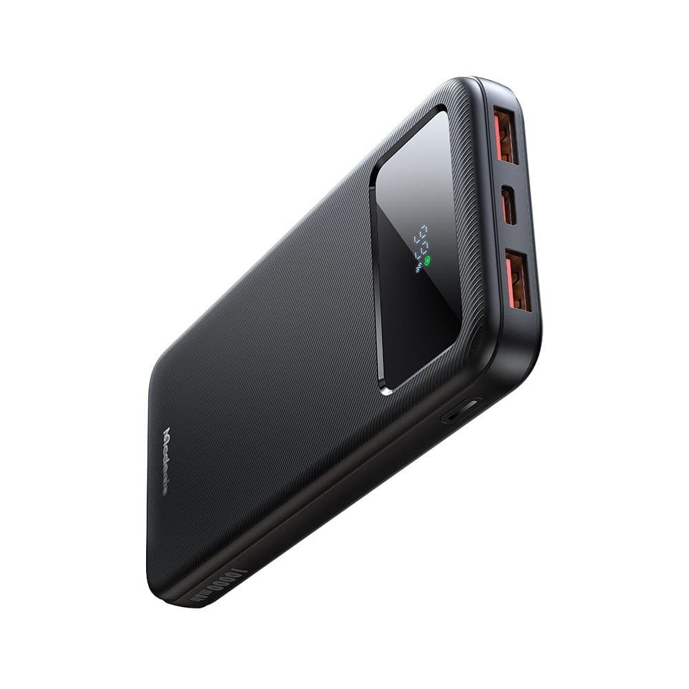 Mcdodo – powerbanka (MC-4220) – port USB-C + 2x USB-A, 10000 mAh, 22,5 W, LED displej – černá - náhled 1