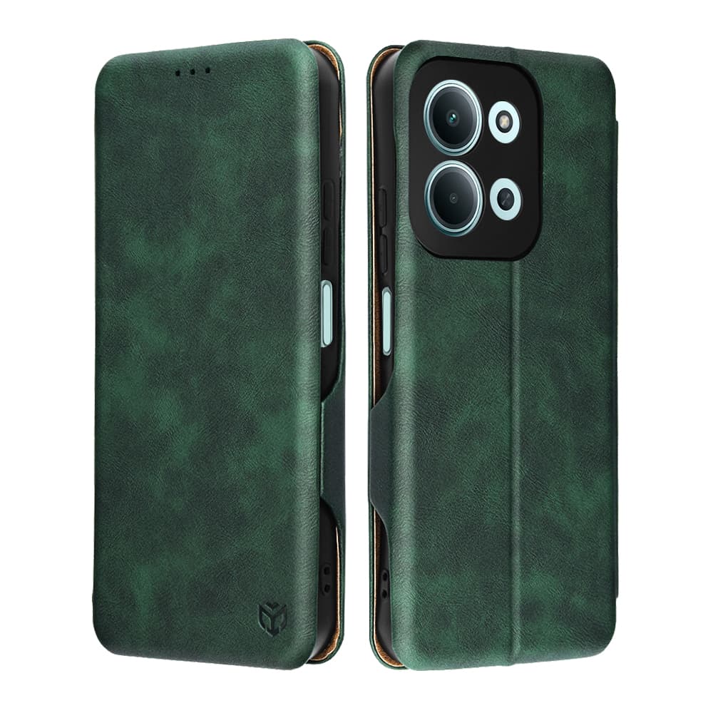 Techsuit – Safe Wallet Plus – Xiaomi Redmi 15C 4G / Redmi 15C 5G – zelená - náhled 1