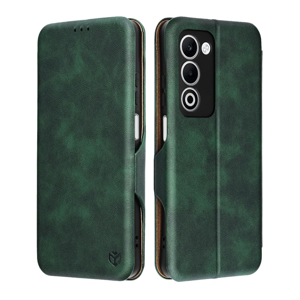 Techsuit – Safe Wallet Plus – Oppo A5 4G / A5 5G – zelené - náhled 1