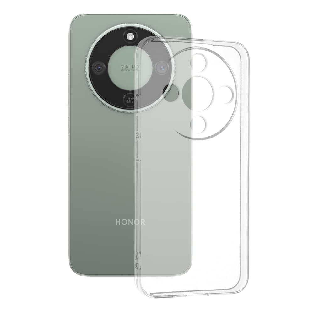 Techsuit - čirý silikon - Honor Magic8 Lite - průhledný - náhled 1