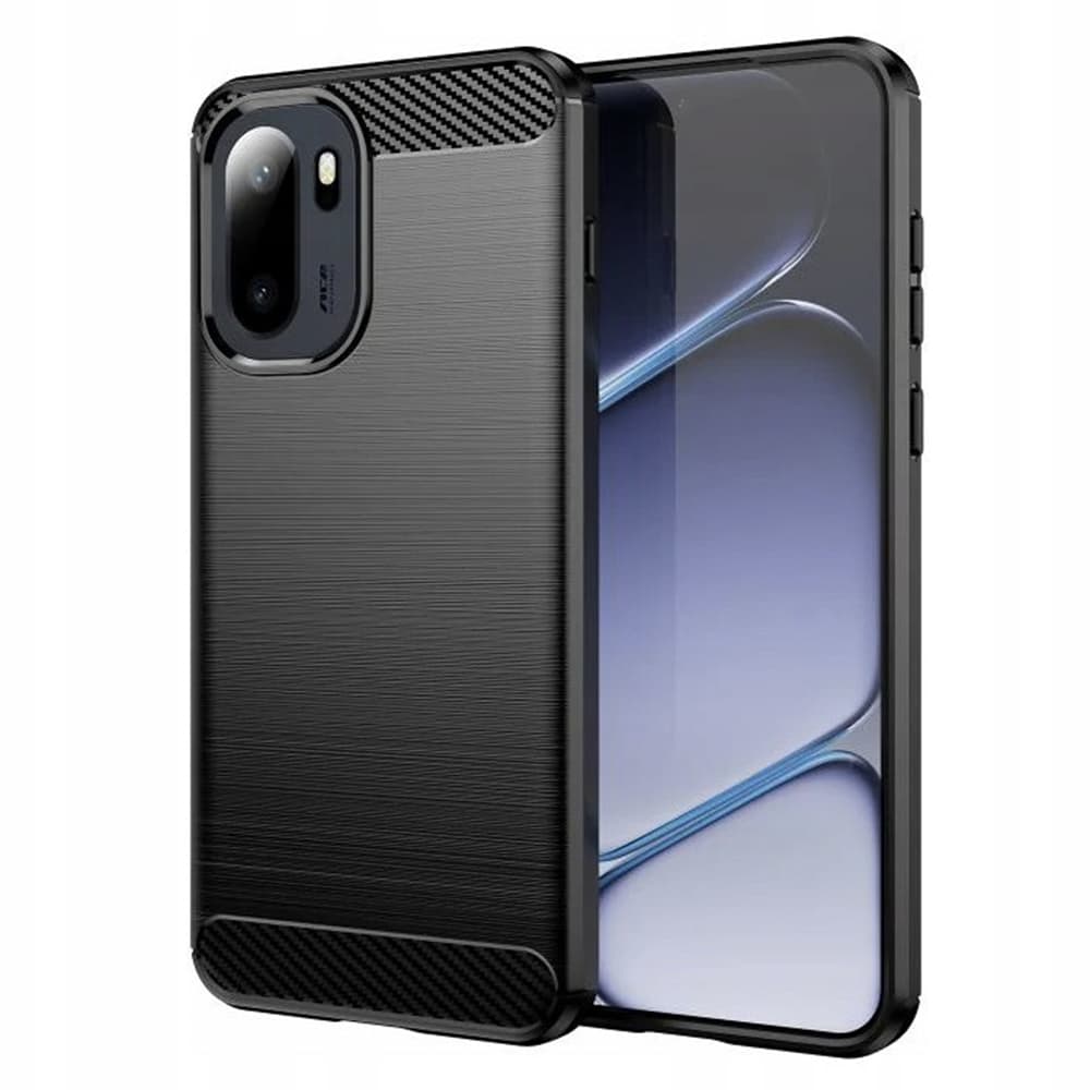 Techsuit - karbonový silikon - OnePlus 15R - černá - náhled 1