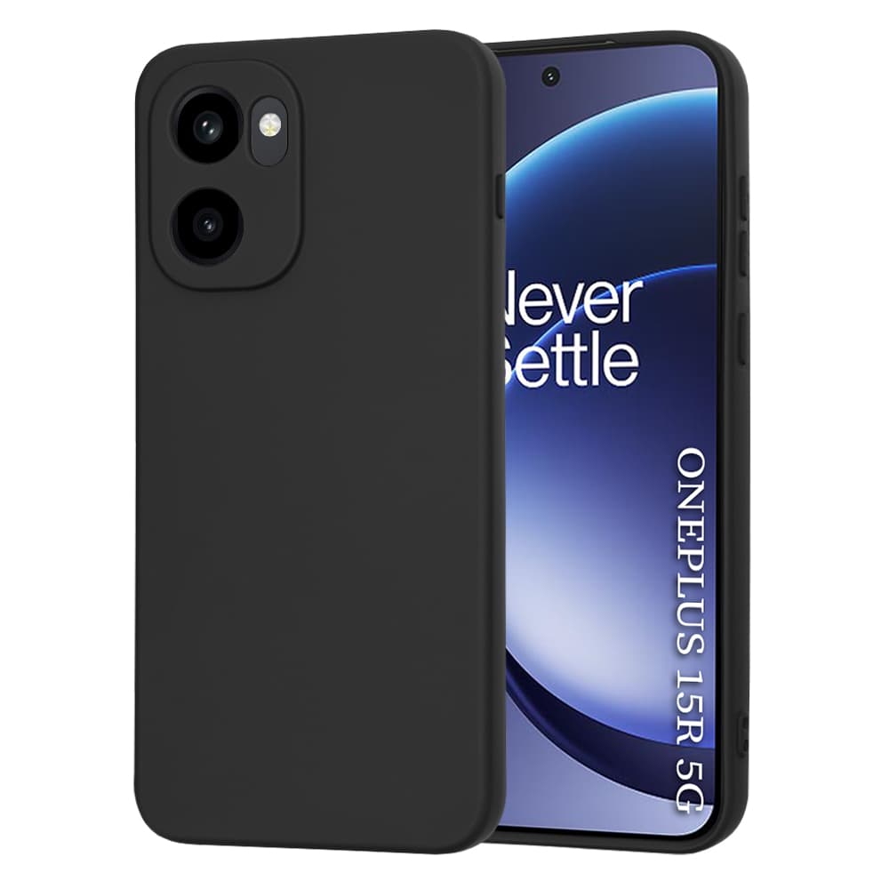 Techsuit SoftFlex pro OnePlus 15R – černá - náhled 1