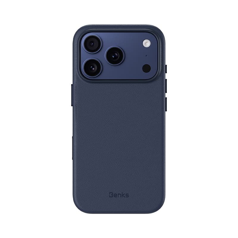Kryt Benks Magnetic Vita Pro Silicone (A069) pro iPhone 17 Pro blue (tlačítko ovládání fotoaparátu) - náhled 1