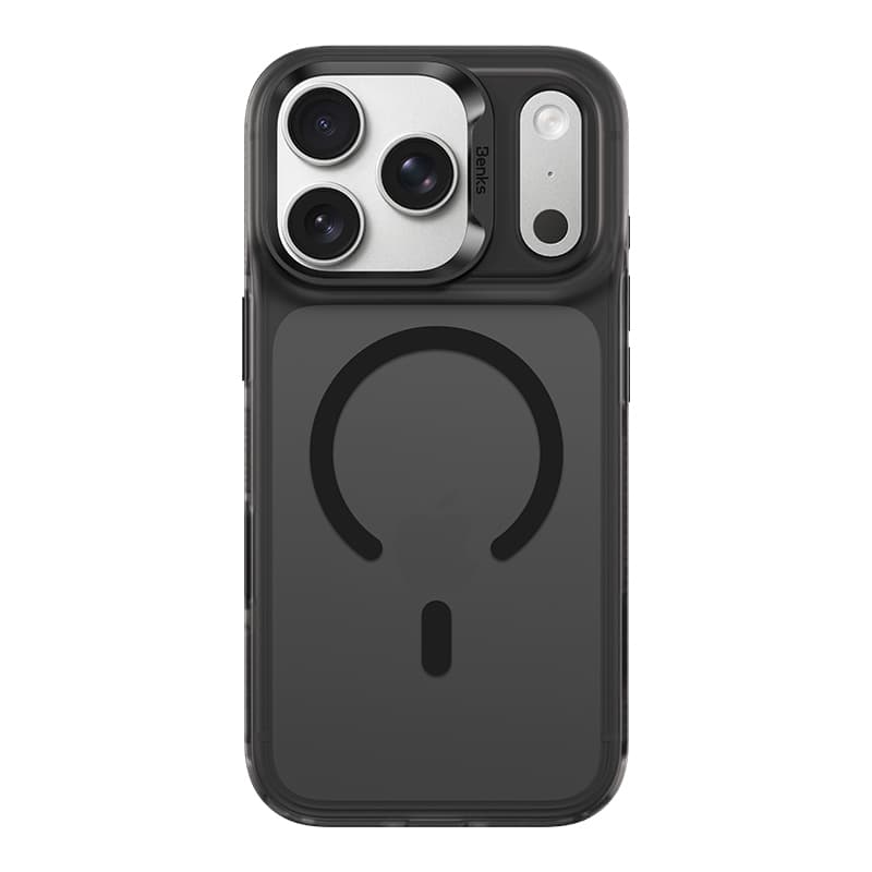 Kryt Benks Magnetic Lucid Armor (K069) pro iPhone 17 Pro black (tlačítko ovládání fotoaparátu) - náhled 1